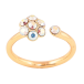 Кольцо Xuping цвет позолота 18K с кристаллами Swarovski цветочек фото №1 Кольцо Xuping цвет позолота 18K с кристаллами Swarovski цветочек фото №1