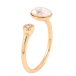 Кольцо Xuping цвет позолота 18K с кристаллами Swarovski  фото №2