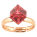 Кольцо Xuping цвет позолота 18K с кристаллами Swarovski кристальный куб Siam 8х8мм фото №1 Кольцо Xuping цвет позолота 18K с кристаллами Swarovski кристальный куб Siam 8х8мм фото №1