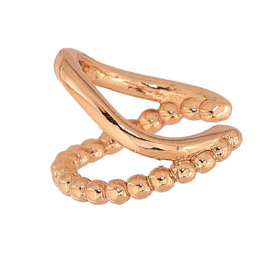 Сережки Xuping колір Позолота 18К моно-каффа "Декоративний візерунок" (1шт) фото №1 Сережки Xuping колір Позолота 18К моно-каффа "Декоративний візерунок" (1шт) фото №1