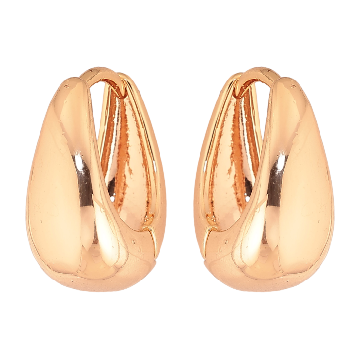 Сережки Xuping M&L колір 18K колечка "Декоративні" фото №4