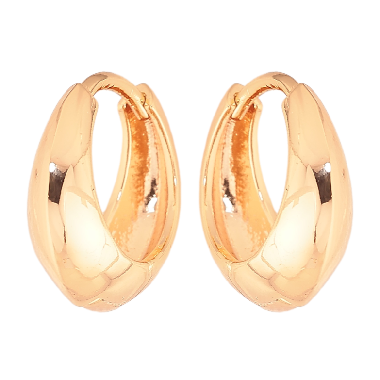 Сережки Xuping M&L колір 18K колечка "Декоративні" фото №1 Сережки Xuping M&L колір 18K колечка "Декоративні" фото №1