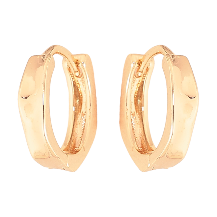 Сережки Xuping M&L колір 18K колечка "Декоративні" фото №10