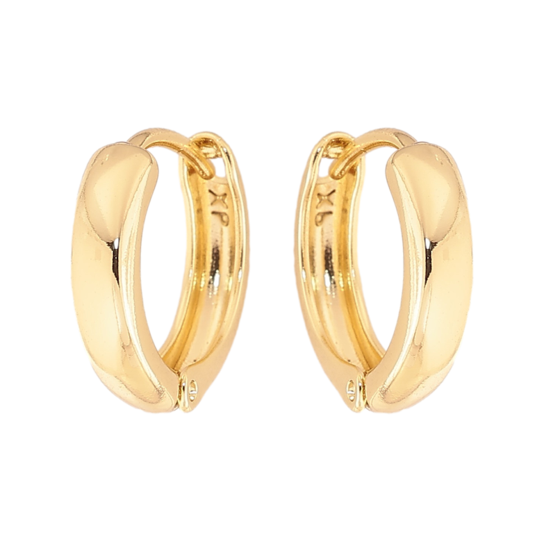 Серьги Xuping цвет Позолота 14K колечки "Классика, шир. 3мм" ø 13мм фото №1 Серьги Xuping цвет Позолота 14K колечки "Классика, шир. 3мм" ø 13мм фото №1