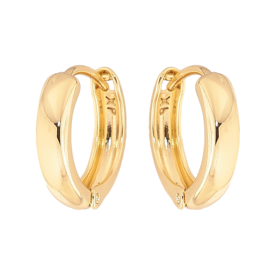 Серьги Xuping цвет Позолота 14K колечки "Классика, шир. 3мм" ø 13мм фото №1 Серьги Xuping цвет Позолота 14K колечки "Классика, шир. 3мм" ø 13мм фото №1
