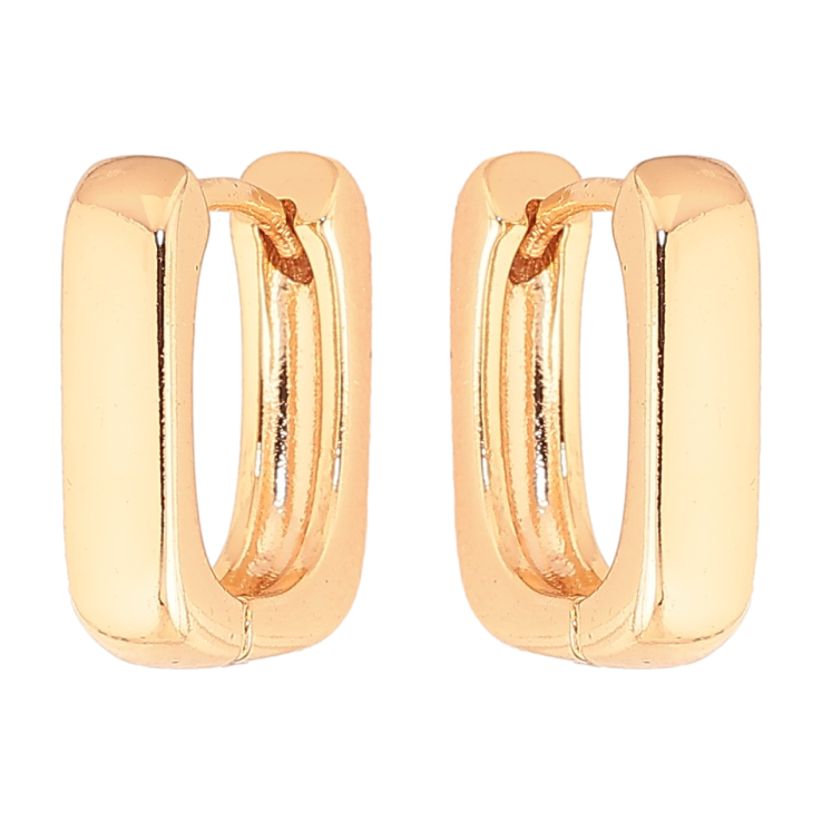 Сережки Xuping колір Позолота 18K колечка "Декоративні" фото №3 Сережки Xuping колір Позолота 18K колечка "Декоративні" фото №3