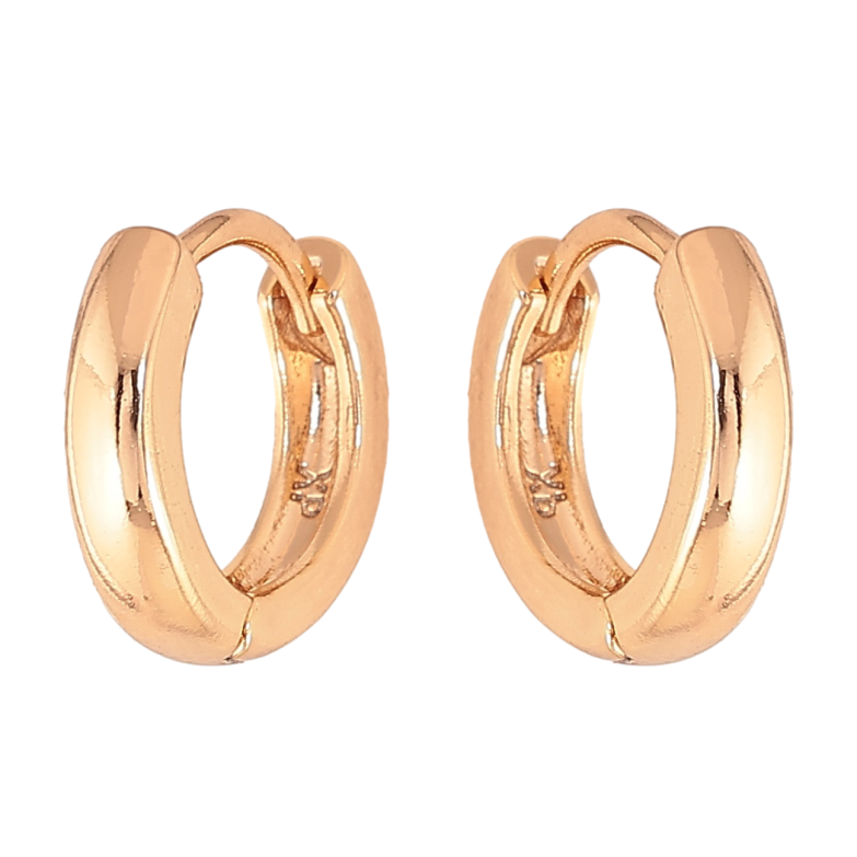 Серьги Xuping цвет Позолота 18К колечки "Классика, шир. 3мм" ø 13мм фото №7 Серьги Xuping цвет Позолота 18К колечки "Классика, шир. 3мм" ø 13мм фото №7