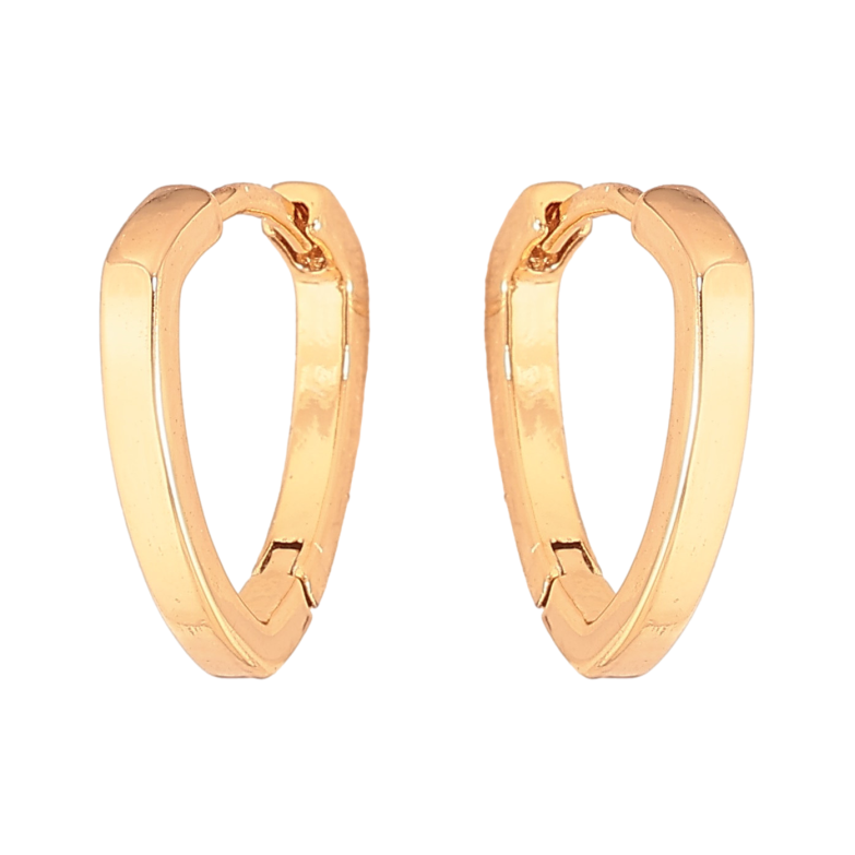 Сережки Xuping колір Позолота 18К колечка "Фігурні" фото №1