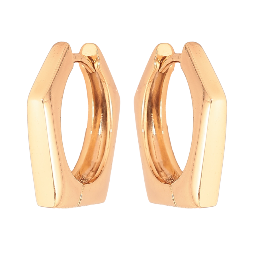 Серьги Xuping цвет Позолота 18К колечки "Фигурные" фото №1 Серьги Xuping цвет Позолота 18К колечки "Фигурные" фото №1