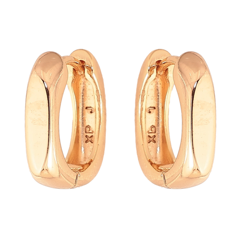 Серьги Xuping цвет Позолота 18K колечки "Декоративные" фото №1