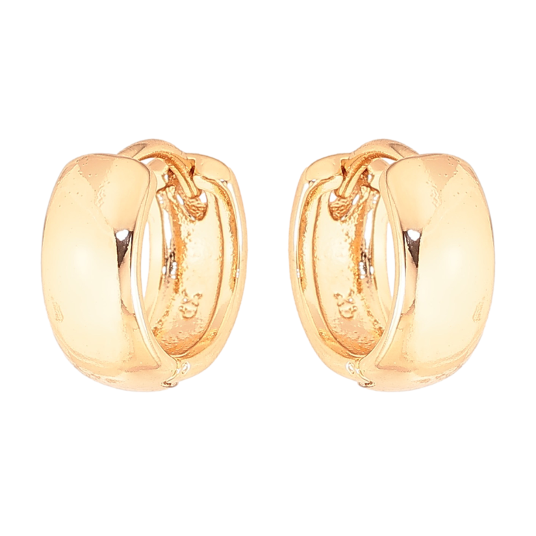 Серьги Xuping цвет Позолота 18К колечки "Классика, шир. 5мм" ø 12мм фото №2 Серьги Xuping цвет Позолота 18К колечки "Классика, шир. 5мм" ø 12мм фото №2