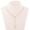 Колье Xuping цвет Позолота 14K "Крестики" длина 45-50см х 1.5мм фото №2