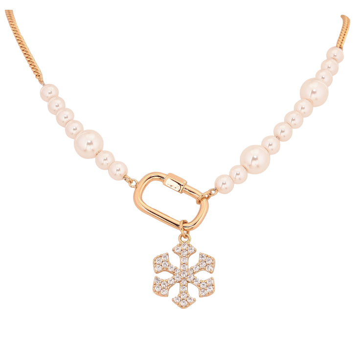 Кольє Xuping колір Позолота 18К "Снігова королева" довжина 46-51см х 2-13мм фото №9 Кольє Xuping колір Позолота 18К "Снігова королева" довжина 46-51см х 2-13мм фото №9