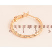Серьги Xuping M&L цвет 18K кольца (конго) "Декоративный узор" ø 2.5см фото №2 Серьги Xuping M&L цвет 18K кольца (конго) "Декоративный узор" ø 2.5см фото №2