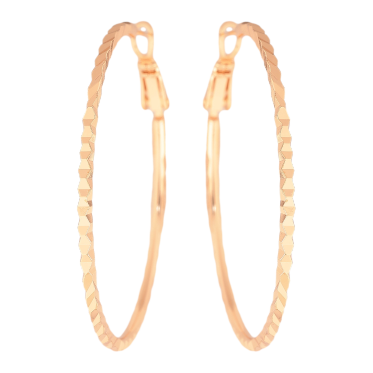 Серьги Xuping M&L цвет 18K кольца (конго) "Декоративный узор" ø 4.5см фото №7 Серьги Xuping M&L цвет 18K кольца (конго) "Декоративный узор" ø 4.5см фото №7