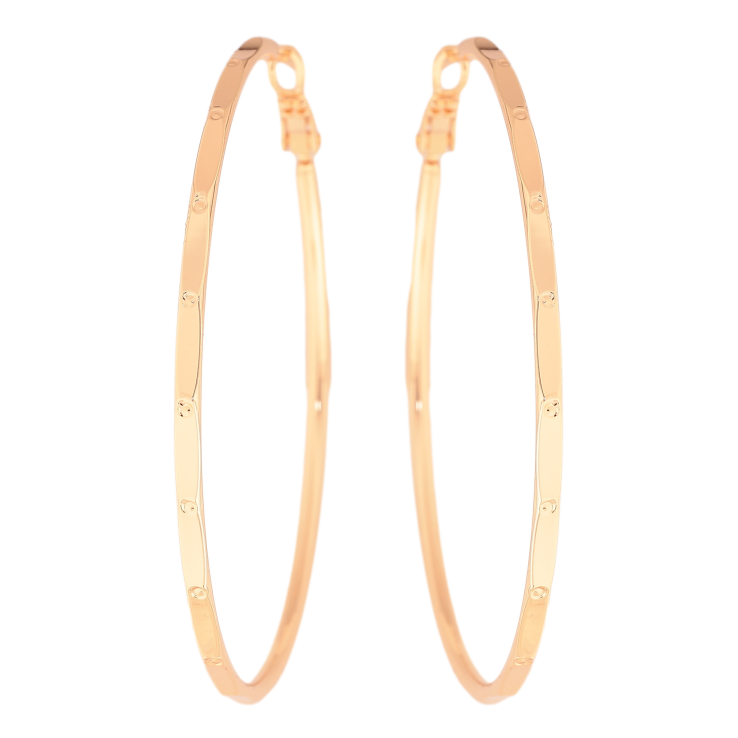 Серьги Xuping M&L цвет 18K кольца (конго) "Декоративный узор" ø 6см фото №14 Серьги Xuping M&L цвет 18K кольца (конго) "Декоративный узор" ø 6см фото №14