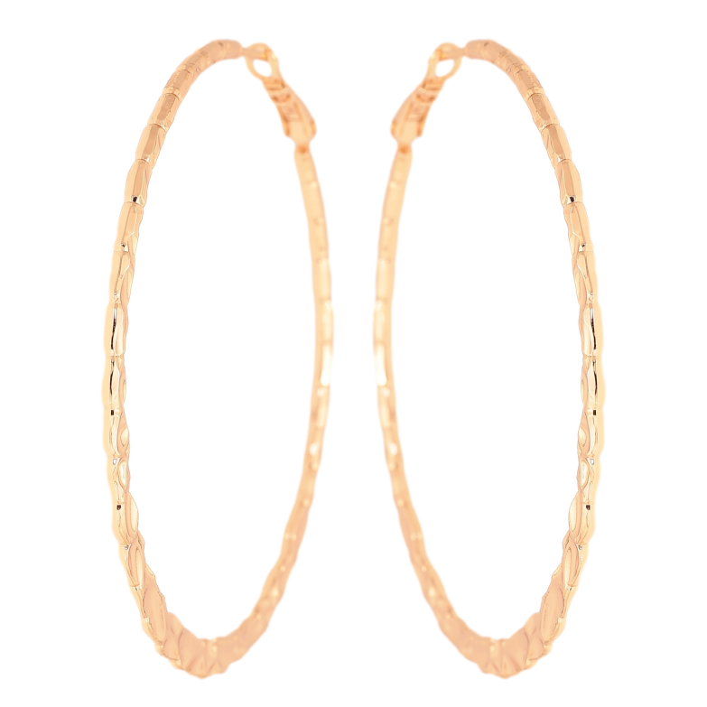 Серьги Xuping M&L цвет 18K кольца (конго) "Декоративный узор" ø 6см фото №1 Серьги Xuping M&L цвет 18K кольца (конго) "Декоративный узор" ø 6см фото №1