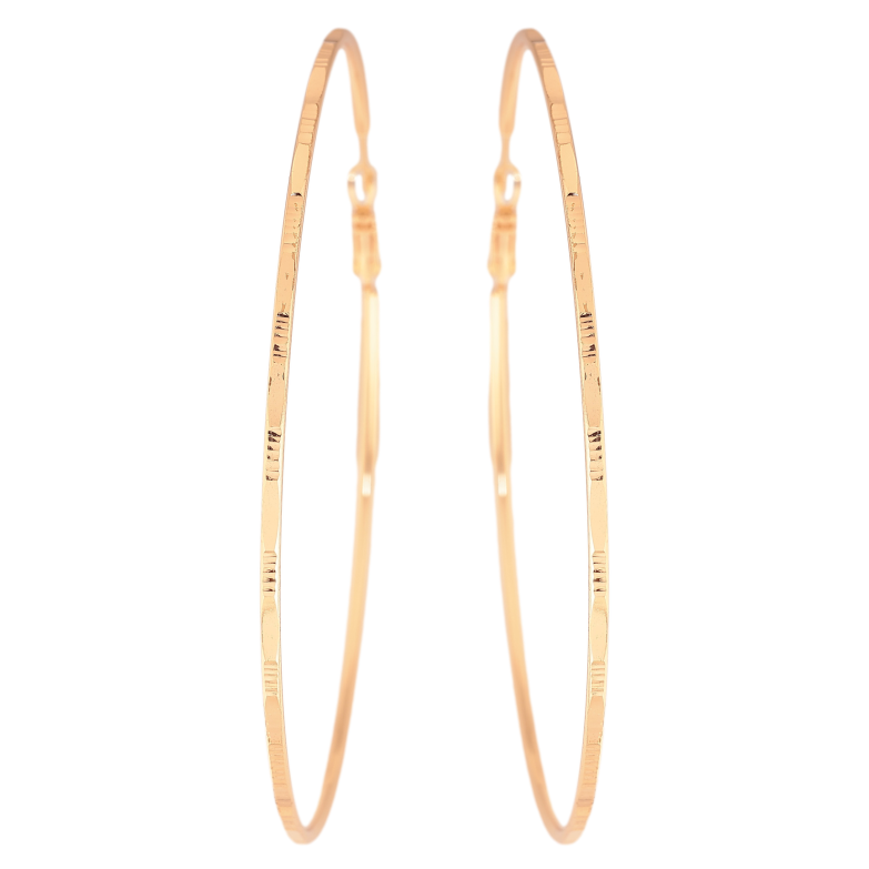 Серьги Xuping M&L цвет 18K кольца (конго) "Декоративный узор" ø 9см фото №1 Серьги Xuping M&L цвет 18K кольца (конго) "Декоративный узор" ø 9см фото №1