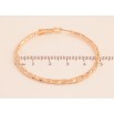Серьги Xuping M&L цвет 18K кольца (конго) "Декоративный узор" ø 5см фото №2