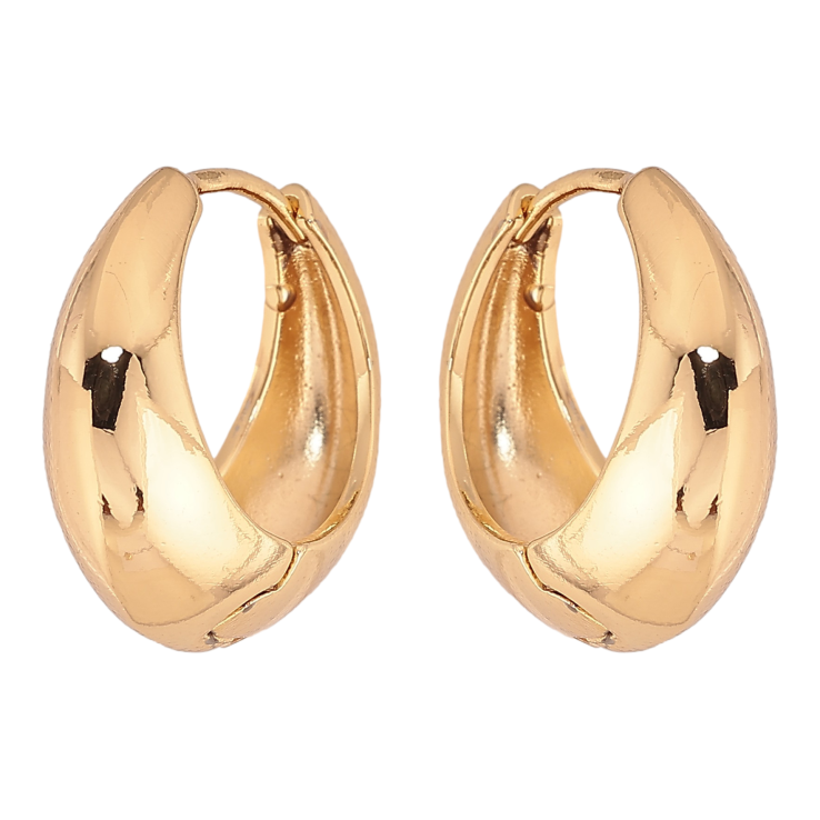 Сережки Xuping колір Позолота 14K колечка "Декоративні" ø 2см фото №15