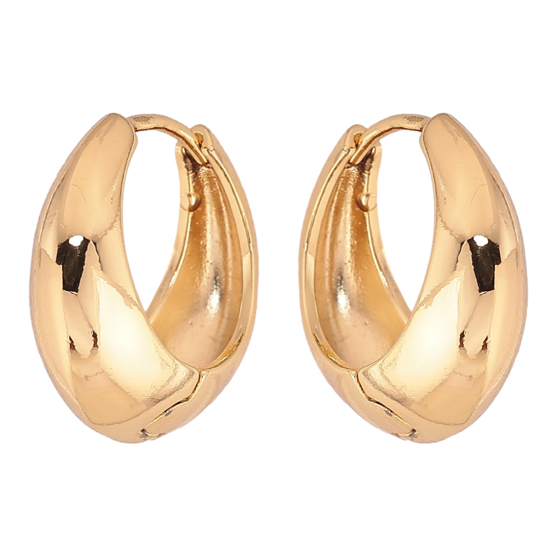 Сережки Xuping колір Позолота 14K колечка "Декоративні" ø 2см фото №1 Сережки Xuping колір Позолота 14K колечка "Декоративні" ø 2см фото №1