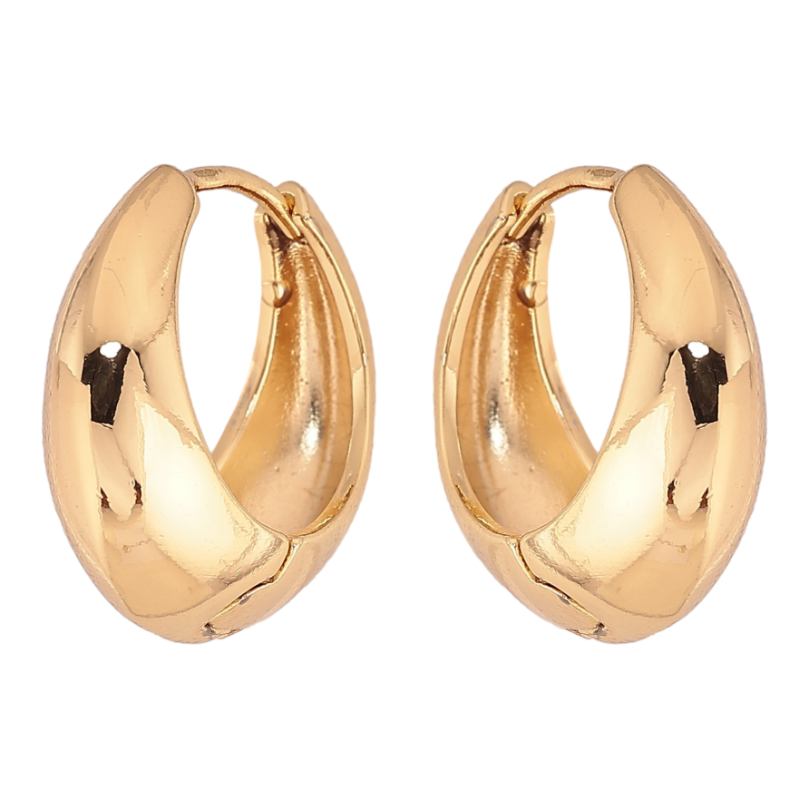 Сережки Xuping колір Позолота 14K колечка "Декоративні" ø 2см фото №1 Сережки Xuping колір Позолота 14K колечка "Декоративні" ø 2см фото №1