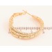 Сережки Xuping колір Позолота 18K кільця (конго) "Декоративний візерунок" ø 3см фото №2