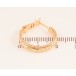 Сережки Xuping колір Позолота 18K кільця (конго) "Декоративний візерунок" ø 2см фото №2 Сережки Xuping колір Позолота 18K кільця (конго) "Декоративний візерунок" ø 2см фото №2