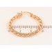 Серьги Xuping цвет Позолота 18K кольца (конго) "Декоративный узор" ø 3см фото №2