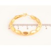 Сережки Xuping колір Позолота 18K кільця (конго) "Декоративний візерунок" ø 3.5см фото №2 Сережки Xuping колір Позолота 18K кільця (конго) "Декоративний візерунок" ø 3.5см фото №2