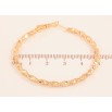 Сережки Xuping колір Позолота 18K кільця (конго) "Декоративний візерунок" ø 5см фото №2