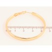 Сережки Xuping колір Позолота 18K кільця (конго) "Классика" ø 4.5см фото №2 Сережки Xuping колір Позолота 18K кільця (конго) "Классика" ø 4.5см фото №2