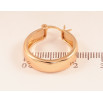 Сережки Xuping колір Позолота 18K кільця (конго) "Широкі кільця" ø 2см фото №2 Сережки Xuping колір Позолота 18K кільця (конго) "Широкі кільця" ø 2см фото №2