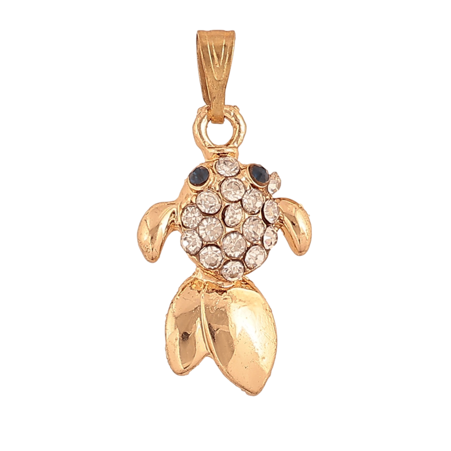 Кулон "Золотая рыбка" для цепочки до 3мм фото №1