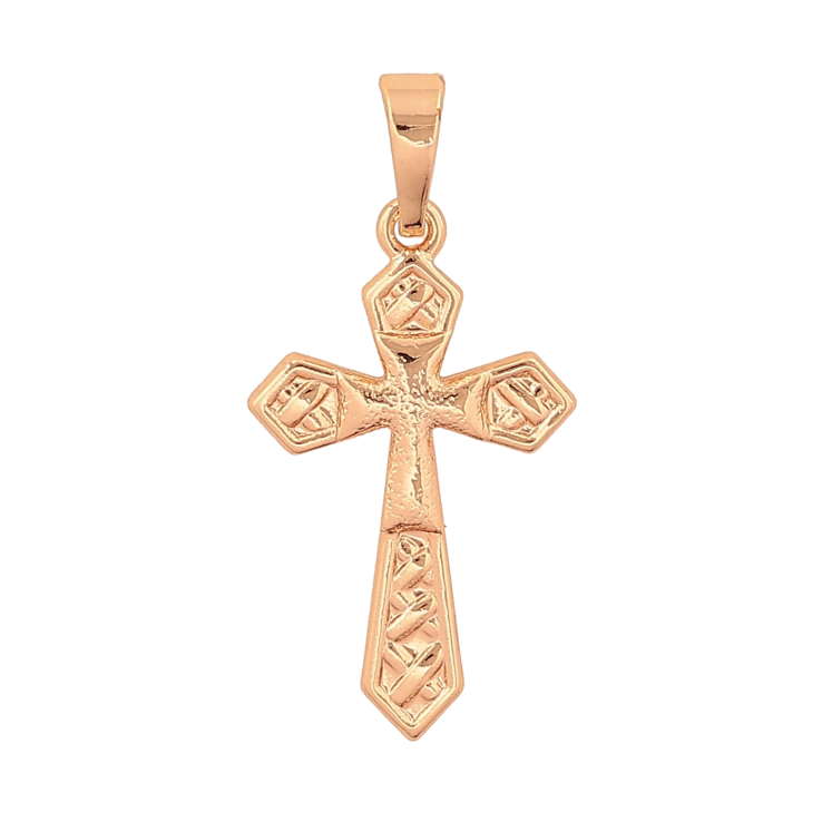 Кулон Xuping M&L цвет 18К "Крест" для цепочки до 5мм фото №5