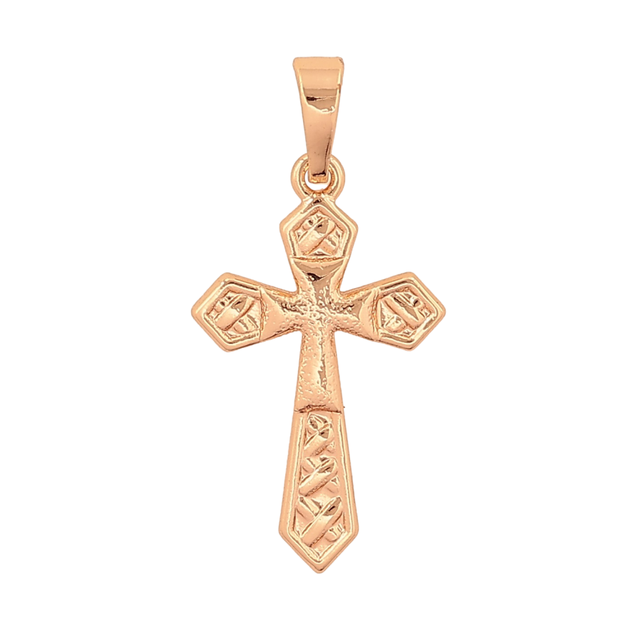 Кулон Xuping M&L цвет 18К "Крест" для цепочки до 5мм фото №1