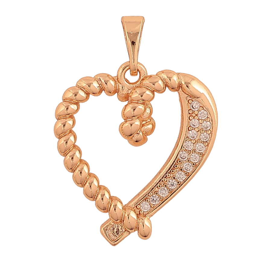 Кулон Xuping M&L цвет 18K "Сердечко" для цепочки до 5мм фото №1 Кулон Xuping M&L цвет 18K "Сердечко" для цепочки до 5мм фото №1