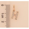 Кулон Xuping M&L колір 18K "Літера Н" для ланцюжка до 5мм фото №2 Кулон Xuping M&L колір 18K "Літера Н" для ланцюжка до 5мм фото №2
