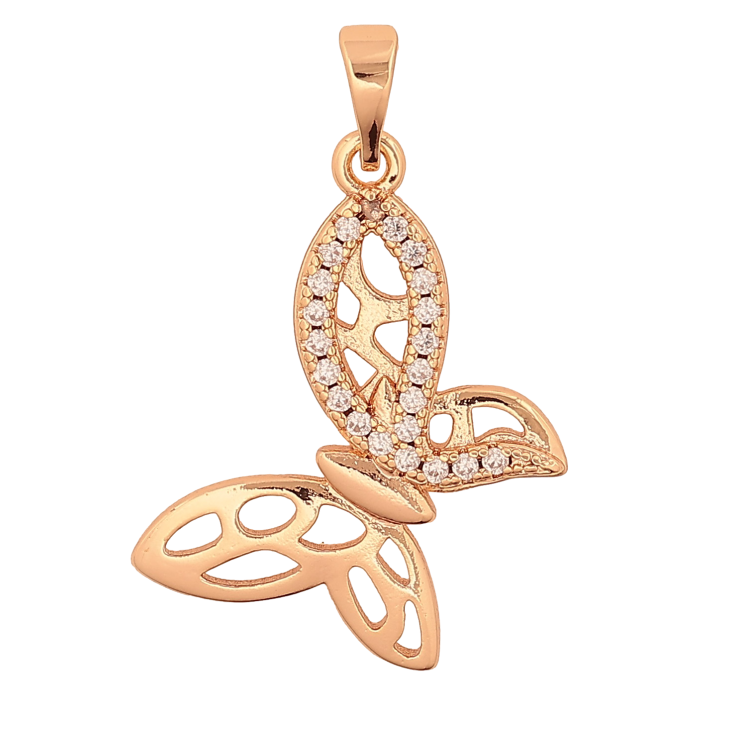 Кулон Xuping M&L цвет 18K "Бабочка" для цепочки до 5мм фото №13 Кулон Xuping M&L цвет 18K "Бабочка" для цепочки до 5мм фото №13