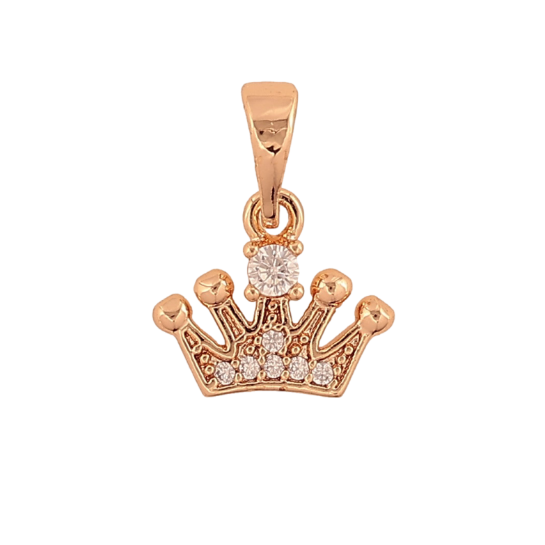 Кулон Xuping M&L цвет 18K "Корона" для цепочки до 5мм фото №1