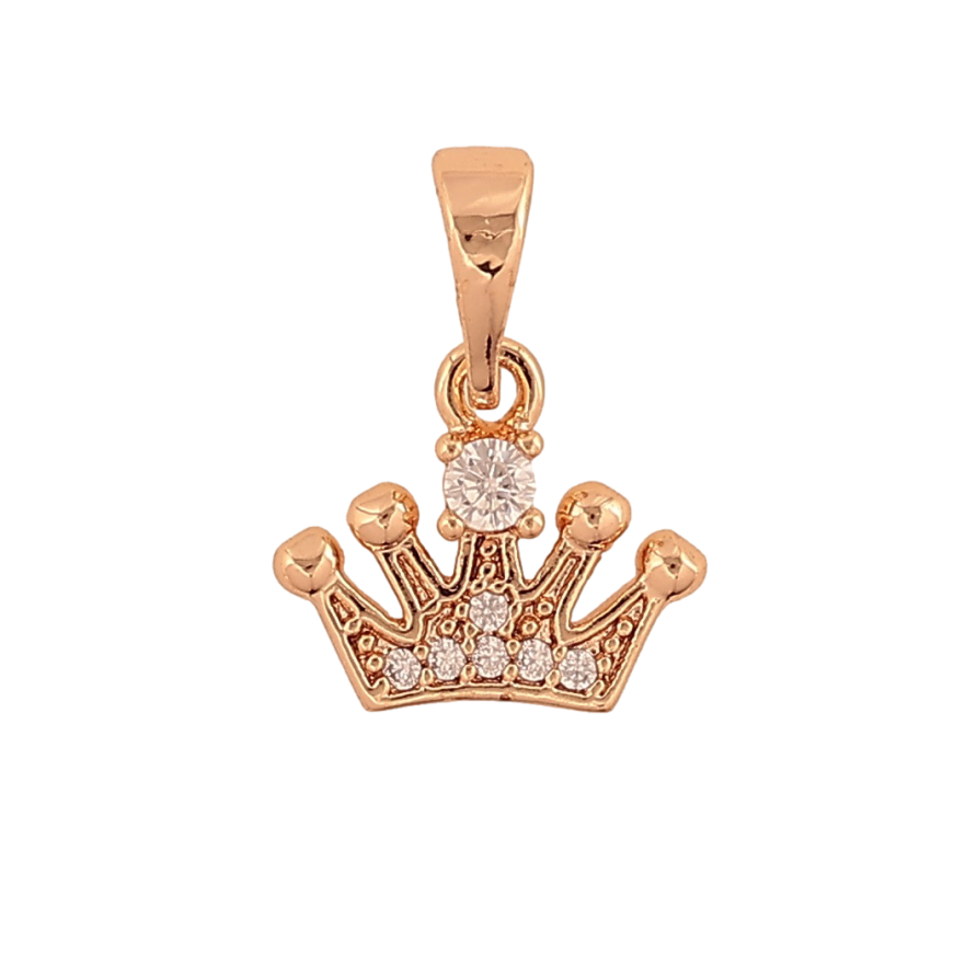 Кулон Xuping M&L цвет 18K "Корона" для цепочки до 5мм фото №1