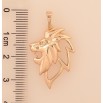 Кулон Xuping M&L колір 18K "Лев" для ланцюжка до 5мм фото №2 Кулон Xuping M&L колір 18K "Лев" для ланцюжка до 5мм фото №2