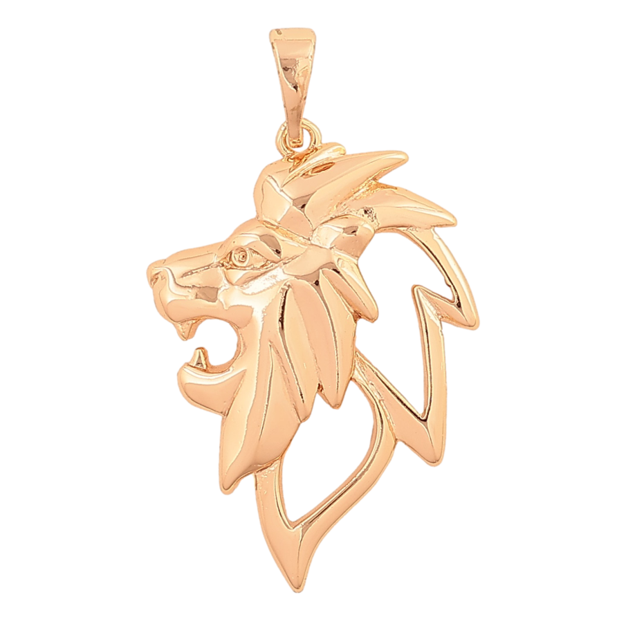 Кулон Xuping M&L колір 18K "Лев" для ланцюжка до 5мм фото №1 Кулон Xuping M&L колір 18K "Лев" для ланцюжка до 5мм фото №1