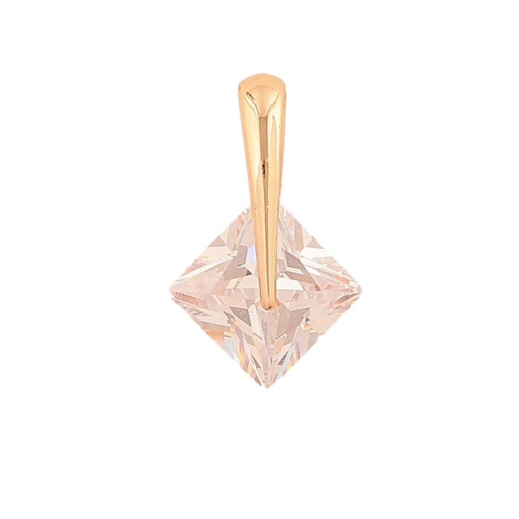 Кулон Xuping M&L колір 18K "Кристальний ромб" для ланцюжка до 5мм фото №2