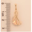 Кулон Xuping M&L колір 18K "Закохані" для ланцюжка до 5мм фото №2