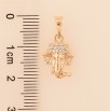 Кулон Xuping M&L колір 18K "Індійський Бог Ганеша" для ланцюжка до 5мм фото №2