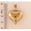 Кулон Xuping TTM Stainless Steel цвет 14К "Сердечко" для цепочки до 7мм фото №2