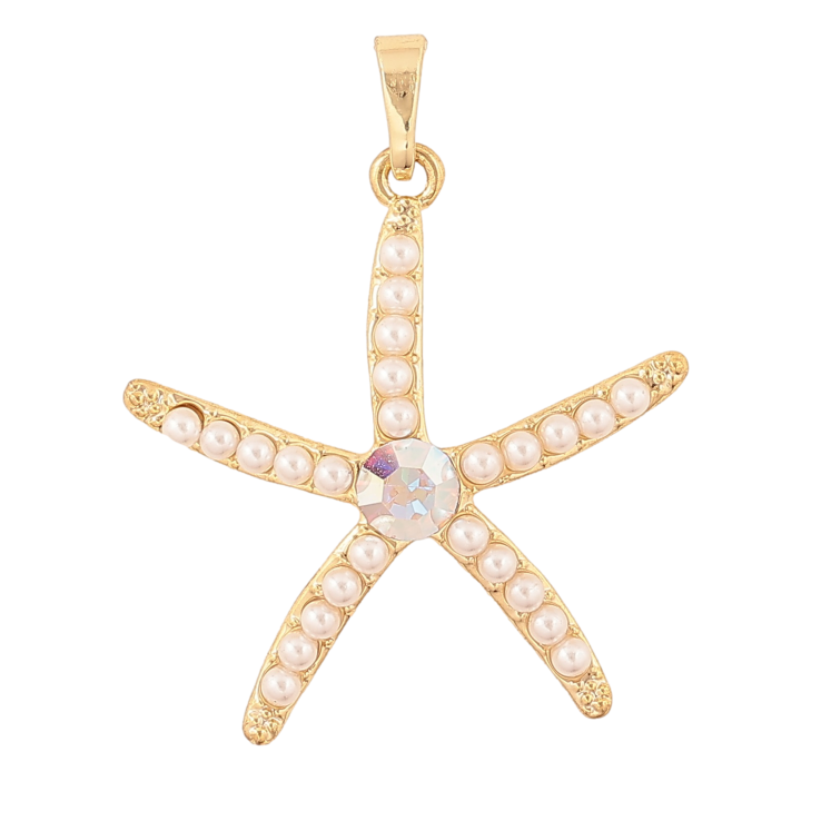 Кулон Xuping колір Позолота 14К "Морська зірка" для ланцюжка до 5мм фото №2