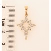 Кулон Xuping колір Позолота 18K "Кристальна зірка" для ланцюжка до 5мм фото №2 Кулон Xuping колір Позолота 18K "Кристальна зірка" для ланцюжка до 5мм фото №2