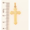 Кулон Xuping колір Позолота 18K "Хрест" для ланцюжка до 5мм фото №2 Кулон Xuping колір Позолота 18K "Хрест" для ланцюжка до 5мм фото №2